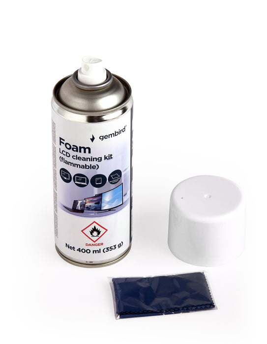 Gembird Foam LCD Cleaning Kit - 400ml - CK-LCD/08