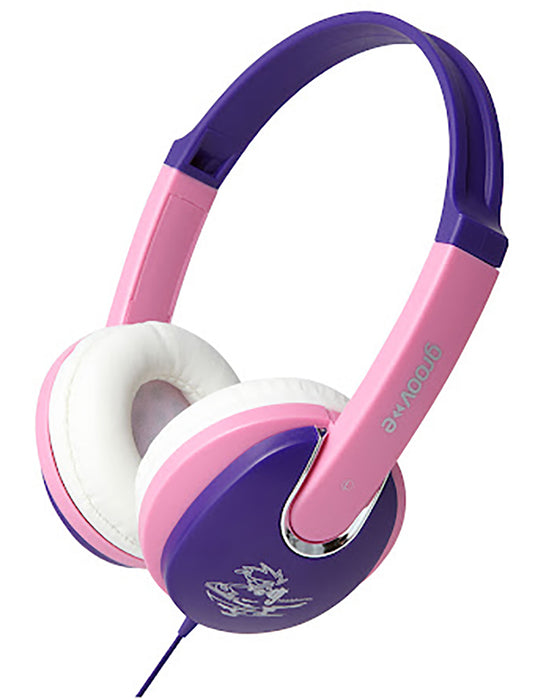 Groov-e 3.5mm Jack Kidz DJ Style Headphones - Violet - GV-591/VP