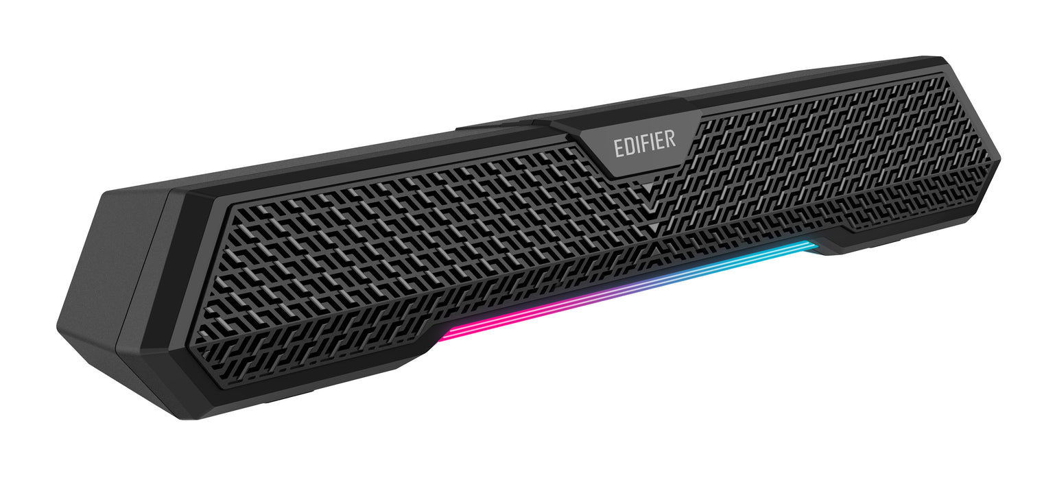 Edifier MG250 USB Powered Multimedia Bluetooth Soundbar With RGB Lighting - Black - CM-MG250