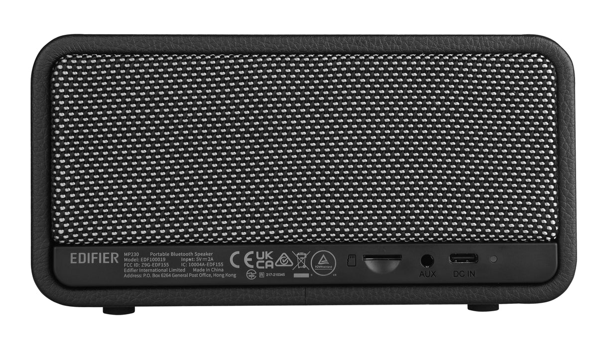 Edifier MP230 Retro Portable Bluetooth Speaker - Black - CM-MP230/BLK