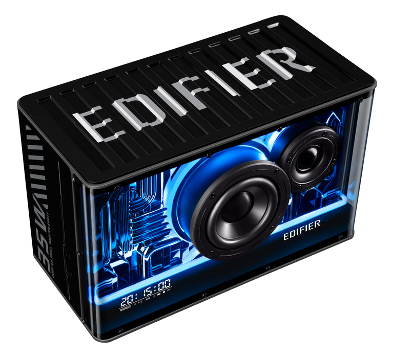 Edifier QD35 Tabletop Bluetooth Speaker With GaN Charger - Black - CM-QD35/BLK