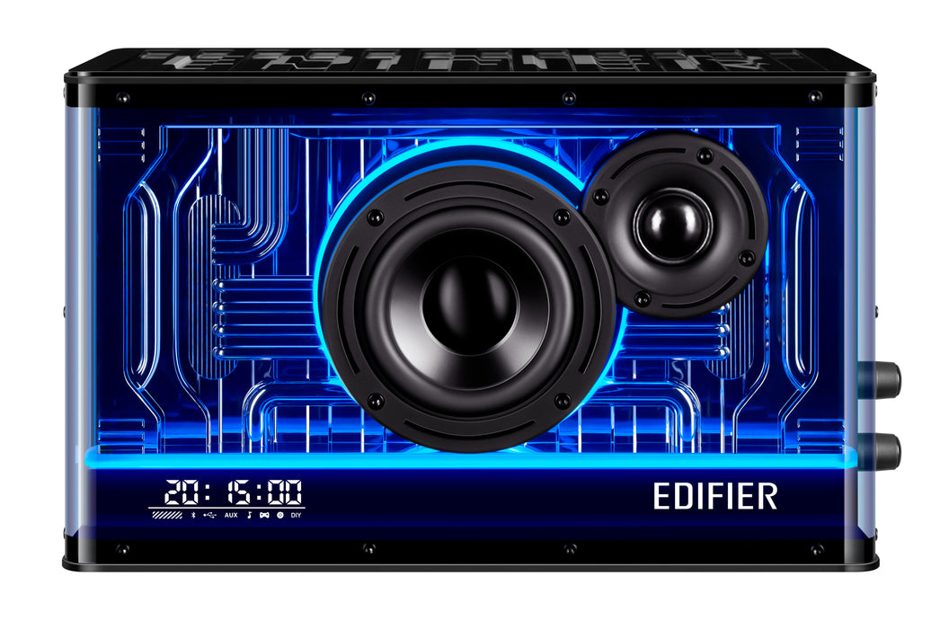 Edifier QD35 Tabletop Bluetooth Speaker With GaN Charger - Black - CM-QD35/BLK