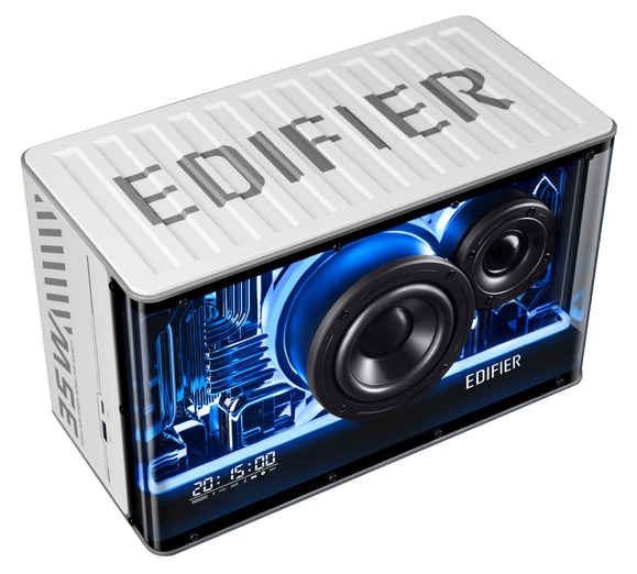 Edifier QD35 Tabletop Bluetooth Speaker With GaN Charger CM-QD35/WHT