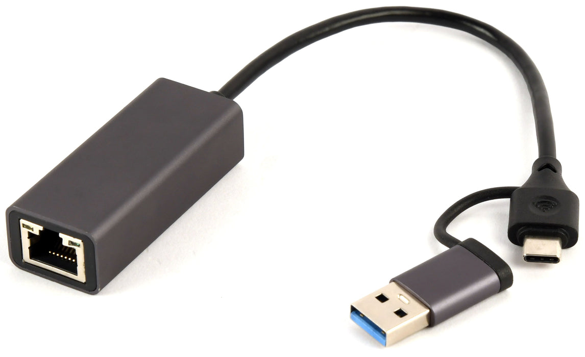 Cablexpert USB 3.1 & Type C Gigabit Ethernet Adapter - USB-RJ45/GIG